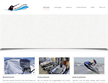 Tablet Screenshot of bootsmotoren-schwerin.de